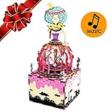 CHRISTMAS SALE | Princess Musical Box 3D Puzzle Craft Toy - Top Gift for Kids - Building DIY Toys Crafts Puzzles - Children 6 7 8 9 10 11 Year Olds & Up - Best Educational Gifts for Boys and Girls