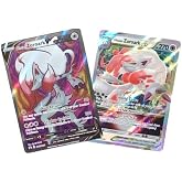 Hisuian Zoroark V &amp; Vstar - Pokemon Black Star Promo - Lost Origin - SWSH297 &amp; SWSH 298 - Full Art Holo Foil