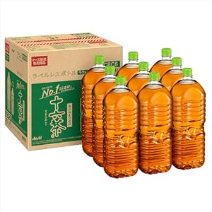 アサヒ飲料 アサヒ 十六茶 ラベルレスボトル 2L×9本 [お茶] [ノンカフェイン]