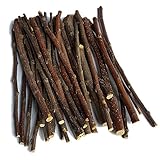 200g Apple Sticks Pet Snacks Chew Toy for Guinea Pigs Chinchilla Squirrel Rabbits Parrot (About 70-80 Sticks) by MAIYUAN