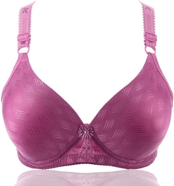 Women Wire Free Bras Large Size Big Cup Bra Girl Female Big Size Push