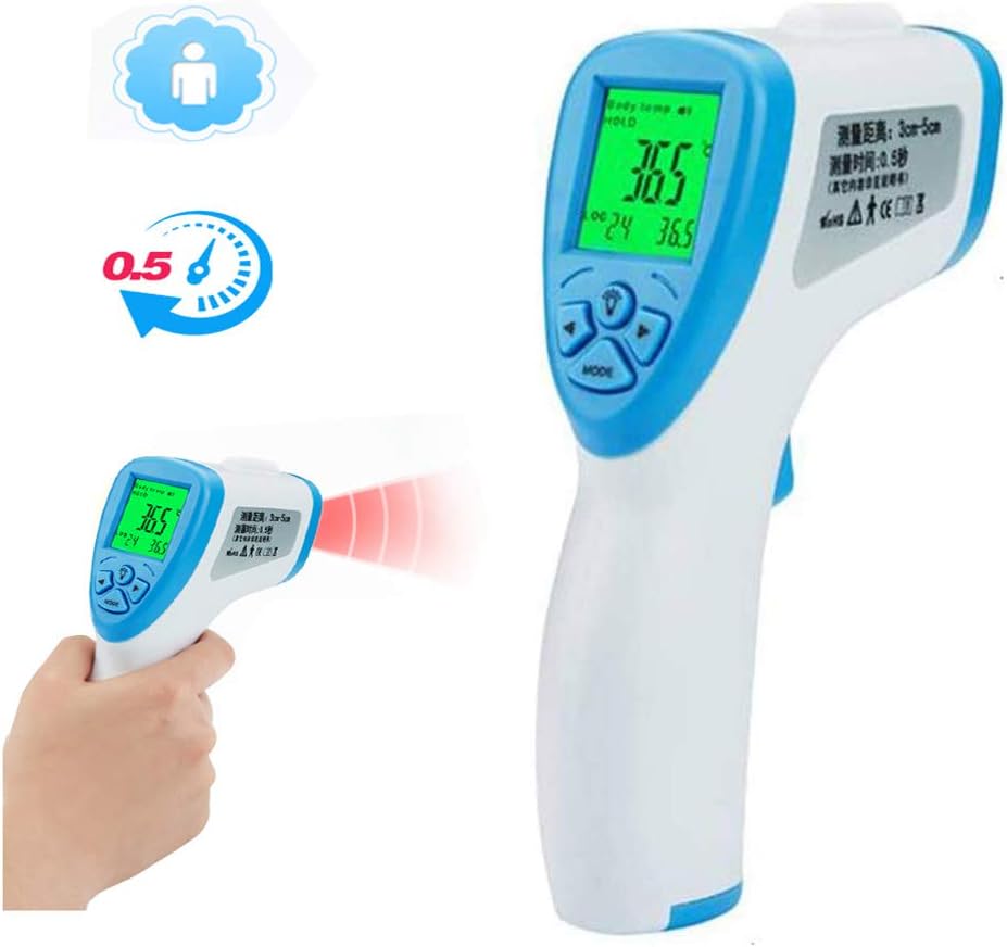 Digital Infrared Thermometer -Non-Contact Laser Temperature Gun -50℃ ~ 400℃(-58℉~752℉)