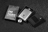 OneTigris Titanium Hip Flask with Funnel, 7.5 fl.oz