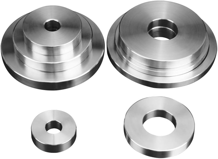 Stainless Steel Weight Plate, Inner Hole 25mm and 50mm, Home Fitness