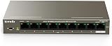 Tenda TEF1109P-8-102W 9-Port 100Mbps PoE Switch 802.3af/at 102W VLAN 6kV view 1
