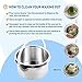 Yeelen Warmer Hair Removal Kit Melts with 3 Hard Beans and 10 Wax Applicator Sticks