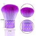 ANGNYA 3PCS Nail Dust Brush Remove Powder for Acrylic Nails Makeup Brushes Manicure Brush Dust Cleaner Tools Nail Art Brush Set