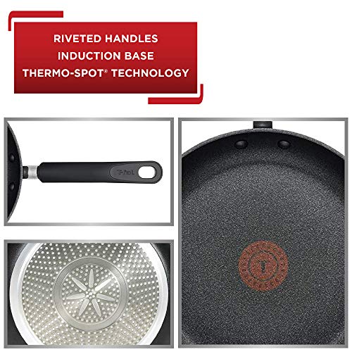 Tfal Experience Nonstick 3 Piece Fry Pan Set 8, 10.25, 12 Inch