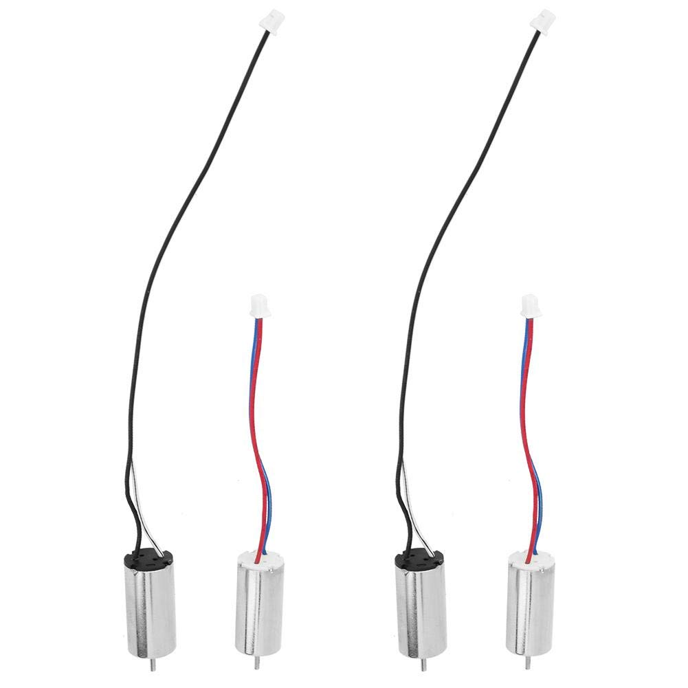 Brush Motor, 4Pcs DC 3.7V 44000RPM Brush Motor 10x20mm Micro Motor Wire Lead for Robot Drone