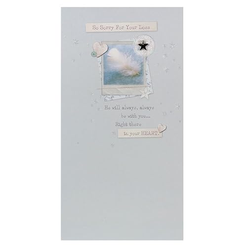 Hallmark Sympathy Card 'Rose Beyond The Wall' Medium Amazon.co.uk