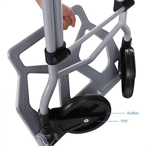 5 Rendio+Portable+Wheels+Black+Shopping+Industrial