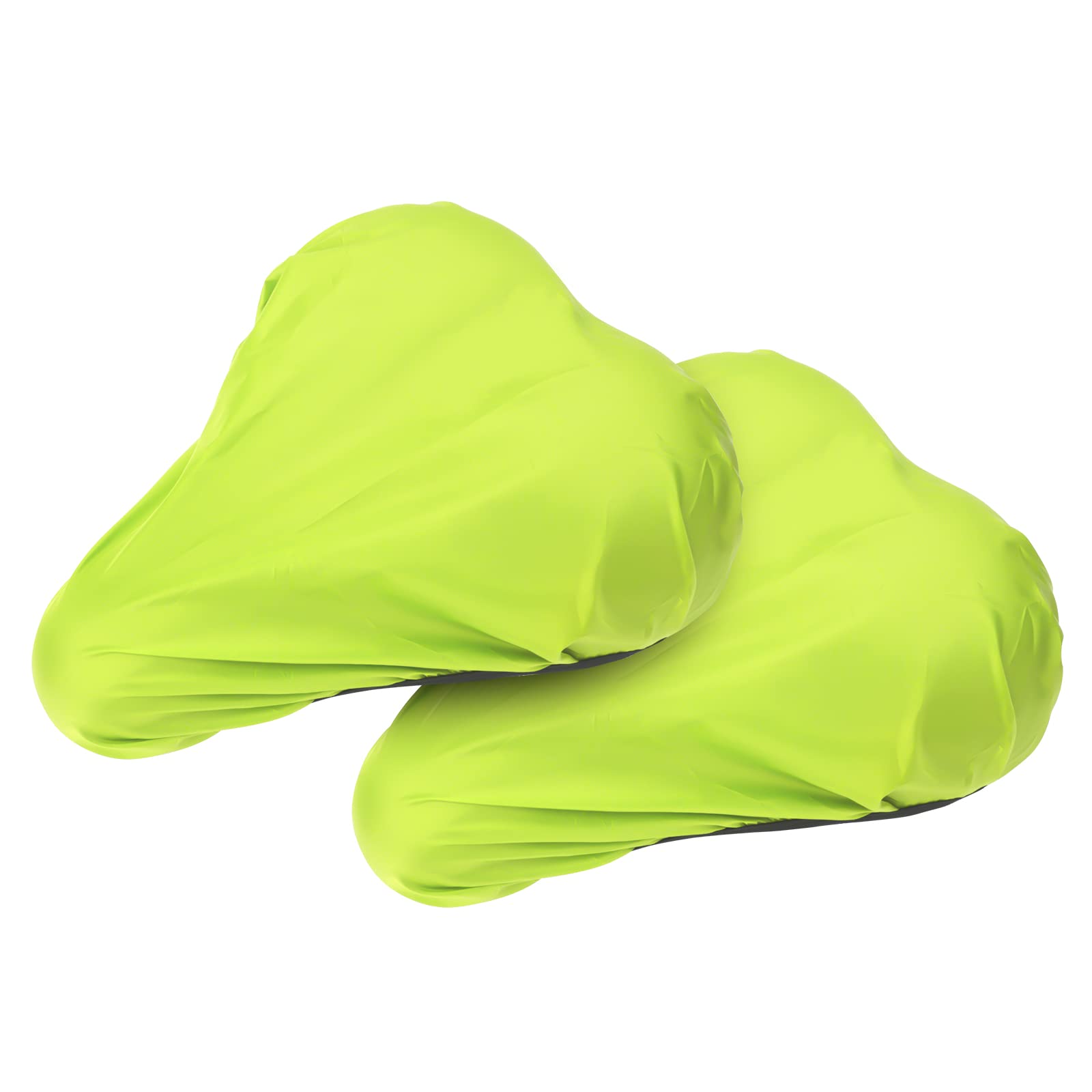 flintronic Bike Seat Cover, 2 Packs Waterproof Bike Saddle Covers, Large Dust Cover Cycle Seat Cover, Compatible with for Mountain, Road Exercise and Cruiser Bikes - Bike Accessory(Green)