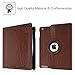 Fintie Rotating Case for iPad 4 3 2 (Old Model) - 360 Degree Rotating Smart Stand Protective Cover with Auto Wake/Sleep for iPad 4th Gen with Retina Display, iPad 3 & iPad 2, Vintage Antique Bronze