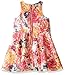 Pippa & Julie Girls' Floral Print Party Dress