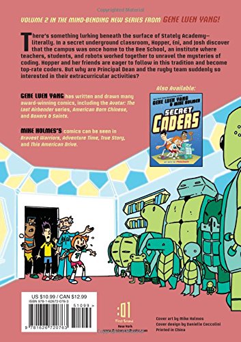 Secret Coders Paths Portals Secret Coders 2 Yang Gene Luen Holmes Mike 9781626720763 Amazon Com Books