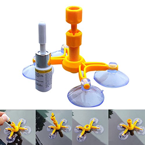 LALICORP Brand New Wholesale Car Windshield Glass Repair Tool Kit DIY For Auto Glass Window Windscreen Chip Crack Repair Tools Sets