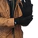 Mens 3m Black Thinsulate Thermal Lined Winter Gloves (Large/Extra Large)