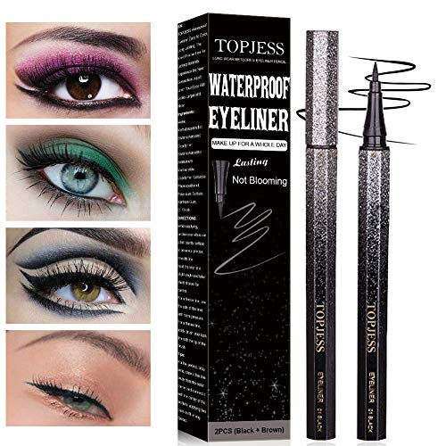 Eyeliner, Liquid Eyeliner, Waterproof Liquid Eyeliner, Quick Drying 24H
