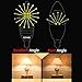LOHAS Candelabra LED Bulb, E26 Base, 65 Watt-75 watt halogen Bulb Equivalent, LED 7W Candelabra Base Bulbs, Daylight 6000K, 680 Lumens, Non Dimmable, 120V Chandelier Light for Home Lighting(4 Pack)