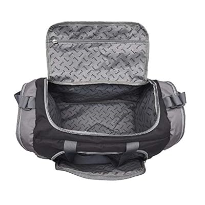 Rozen 50 Liters 22 Inch Heavy Dutty Travel Luggage Duffle Bag (Black)