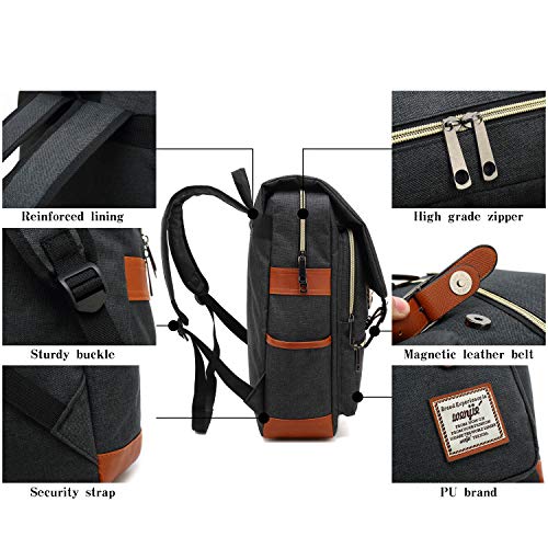 UGRACE Slim Business Laptop Backpack Elegant Casual Daypacks Outdoor