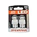 SYLVANIA - 7444 T20 ZEVO LED White Bulb - Bright LED Bulb, Ideal for Daytime Running Lights (DRL) and Back-Up/Reverse Lights (Contains 2 Bulbs)