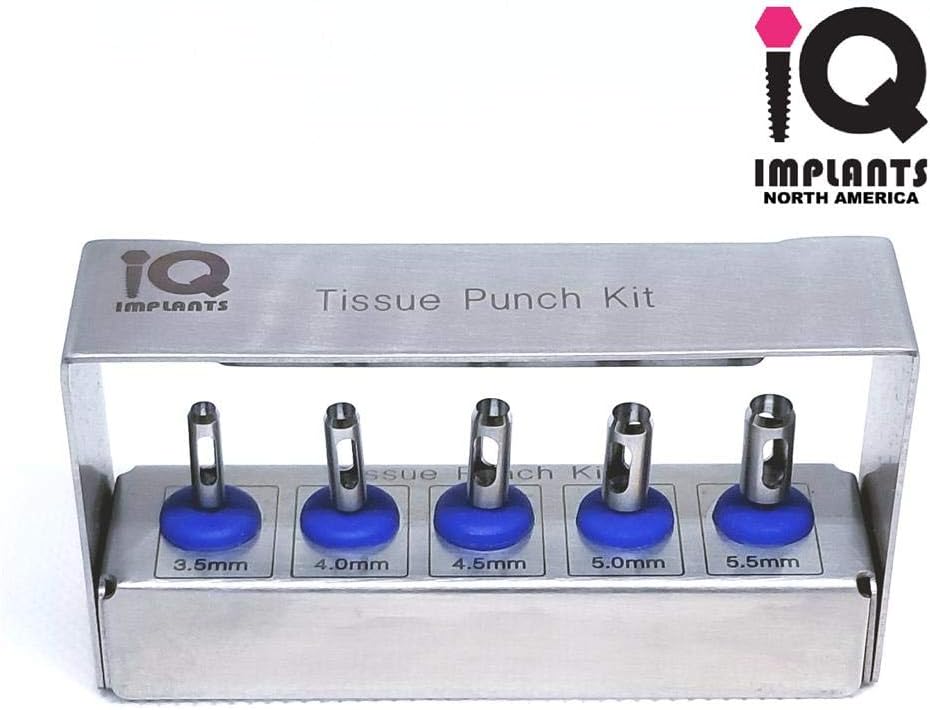 Tissue Punches 5pc Kit with Autoclavable Carrier