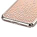 iPhone 7 Case,Comma [Polka Crystal Series] Original Swarovski Element Hard [PC Transparent] Case for iPhone 7 (Gold Polka)