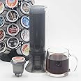 BLACKSMITH FAMILY Portable Travel Coffee Maker Press, Camping Coffee Press, Travel K Cup Coffee Maker - Instantly Makes Delic