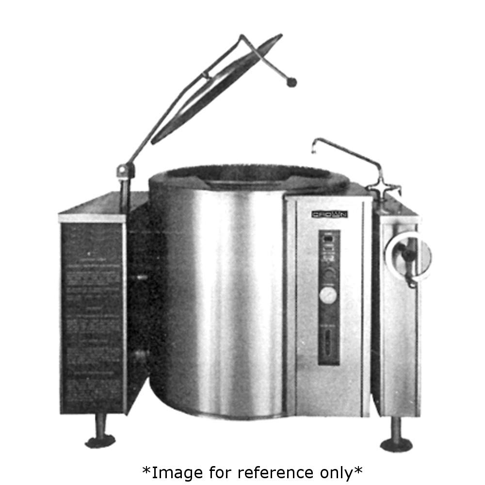 Crown GLT40 Gas Tilting Kettle with 40 Gallon Capacity, 2/