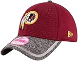 NFL Washington Redskins 2016 Women's Training Camp LS 9TWENTY Adjustable Cap, One Size, Red/Gray Heather
