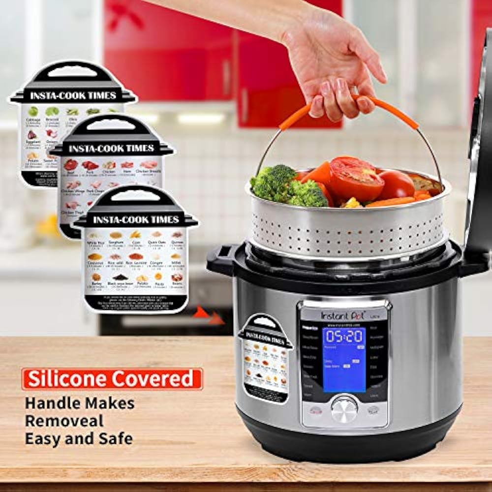 21PCS Steamers Pressure Cooker Accessories Set For Instant Pot 5, 6, 8