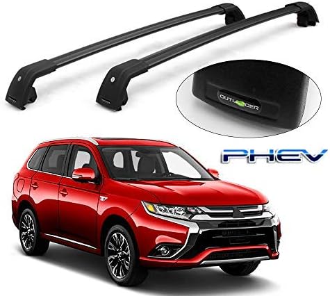 Chebay Crossbar Cross bar Roof Rail Luggage Carrier Baggage Rack Fits for Mistubishi Outlander 2013-2019