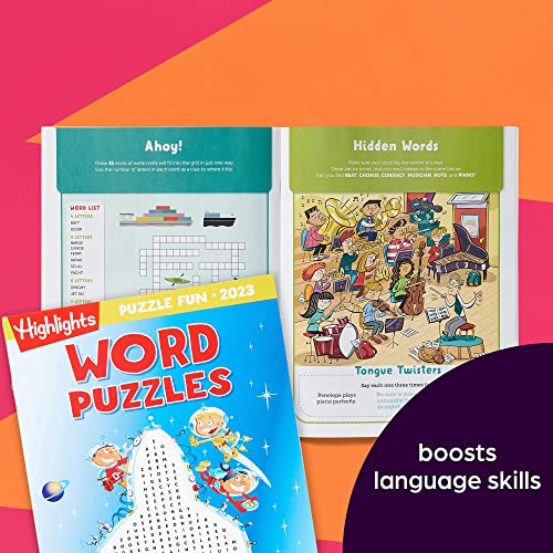 Highlights Puzzle Fun 2023 Special Edition Activity Books for Kids Ages