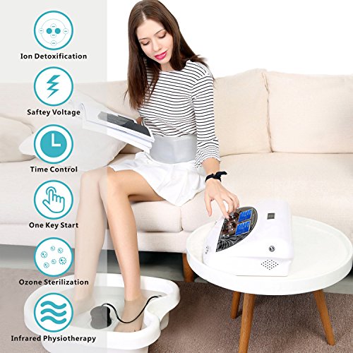 Healcity Ion Ionic Detox Foot Bath Machine Professional Chi Cleanse Cell Detoxification Foot SPA