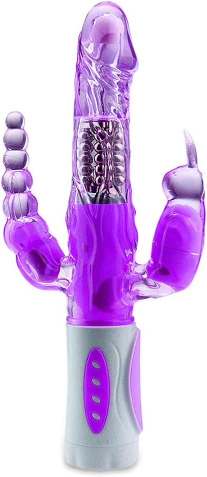 Qksky Waterproof Thrusting Women Multispeed Portable Wireless Design Silicone Rod Massage Deep Muscle Tissue, Trigger Muscle Fascia Release - Self-Relaxing Tool-Mini