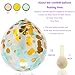 Qian's Party Wild One Birthday Decorations Mint Peach Gold Polka Dot Pom Pom Mint Peach Gold Confetti Balloons for Girl Baby Shower Decorations Peach Mint Bridal Shower Decorations Gold Glitter