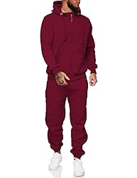 HHGKED Sweat suits men Tracksuits 2 Piece sets