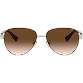 COACH womens Hc7111 Pilot Sunglasses