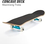 Osprey Complete Skateboard 31 x 8 Double Kick Skateboard Pride Design view 5