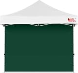 MasterCanopy Instant Gazebo Sidewall Forest Green 217x305cm 3x3M