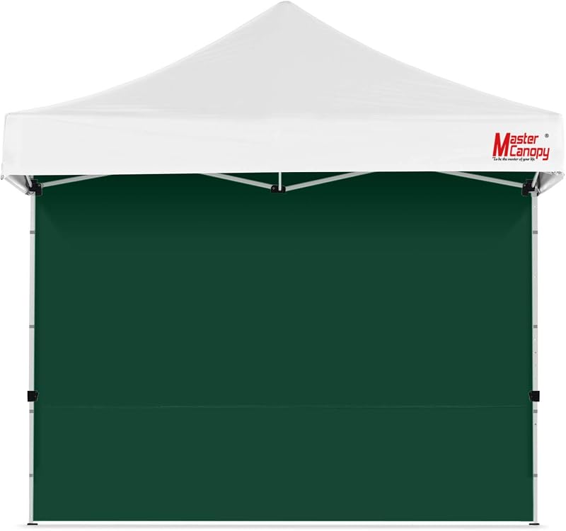 MasterCanopy Instant Gazebo Sidewall Forest Green 217x305cm 3x3M