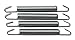 Prest-O-Fit 2-0091 RV Step Rug Replacement Springs - 4 Pack