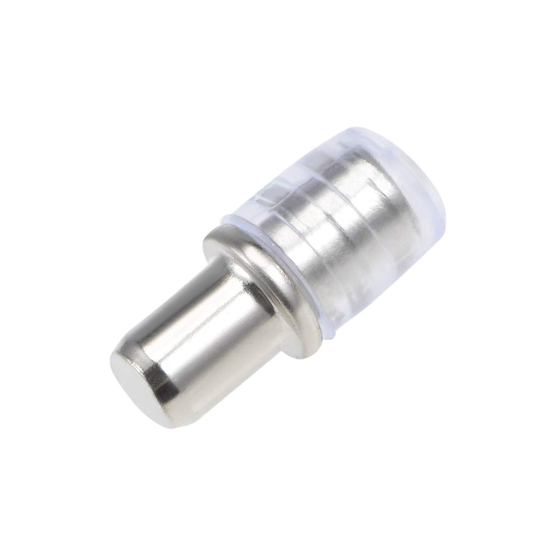 uxcell Shelf Bracket Peg 5x15mm Nickel Plated Holder Support Rubber Sleeves 50 Pcs