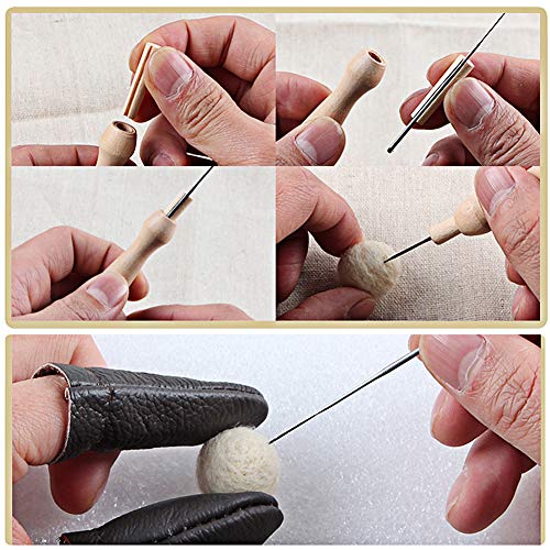 image for 95Pcs Needle Felting Kit MIUSIE Abundant Wool Felting Supplies with 90