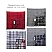 Dog Bandana,[4 Pack] Cotton Plaid Machine Washable Triangle Bibs Scarfs Accessories Set for Small to Large Dog/Cat