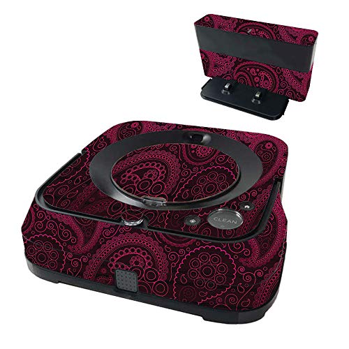 MightySkins Skin Compatible with iRobot Braava Jet m6 - Paisley | Protective, D…
