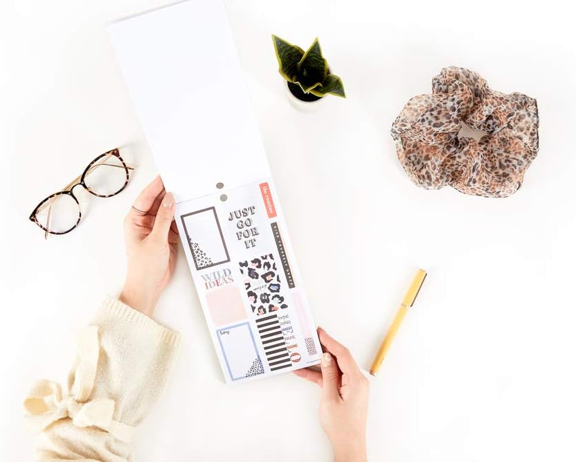 The Happy Planner Sticker Value Pack - Planner Accessories - Colorful Leopard Theme - Multi-Color - Great for Planning, Project & Scrapbooking - 30 Sheets, 603 Stickers: Office Products