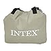 Intex Pillow Rest Classic Airbed with Built-in Pillow and Electric Pump, Full