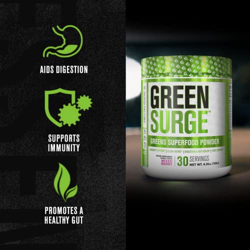 Green Surge Green Superfood Powder Supplement Keto Friendly Greens